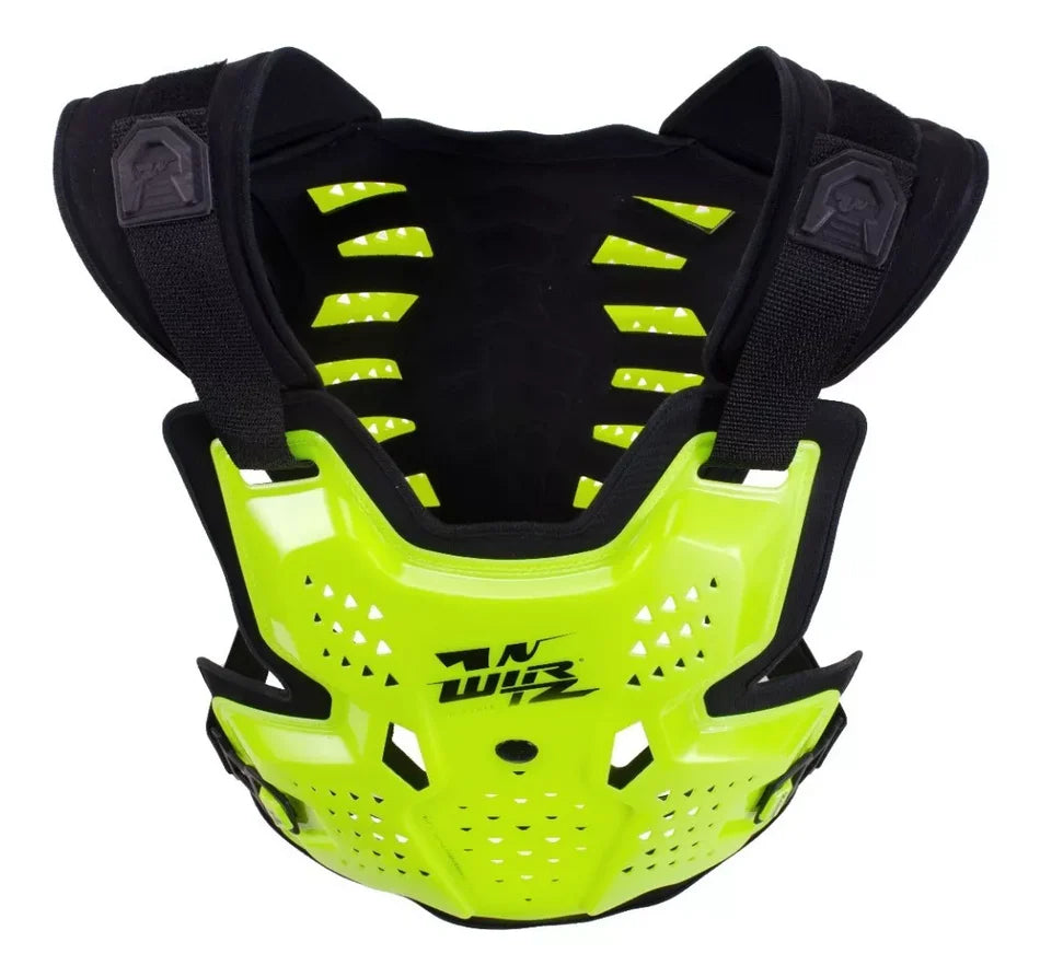 Pechera de Motocross y Enduro Elevate - Flúo y Negro