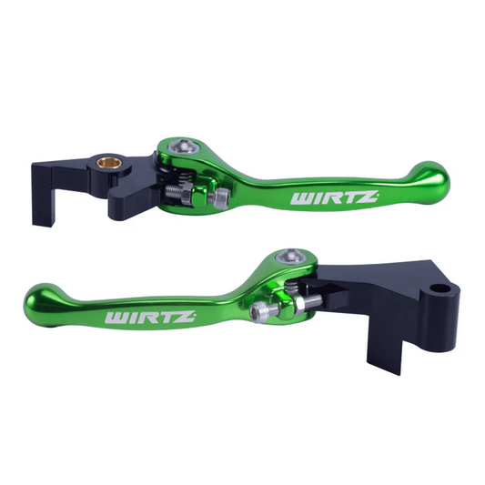 Manijas de Freno y Embrague Rebatibles Flex Billet para Kawasaki KLX 300 L