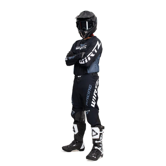 Conjunto de motocross Wirtz Elevate 2025 - Negro