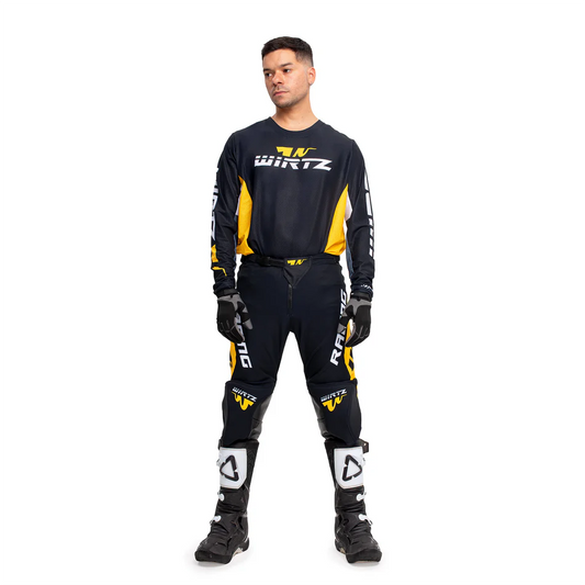 Conjunto de motocross Wirtz Elevate 2025 - Amarillo