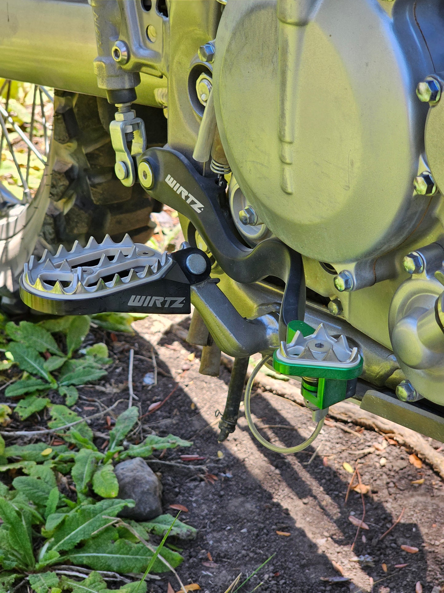 Pedal de Freno Trasero Wirtz para Kawasaki KLX 300