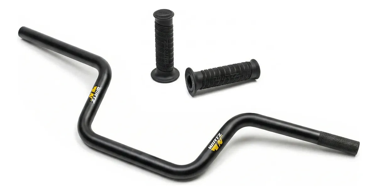 KIT Manubrio Wirtz Street Honda Cg Glh Titan Ybr Ax S2 Sb Rx Puños Wirtz