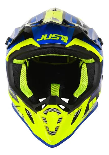 Casco Cross Atv Just1 J38 Serie Blade Tamaño L