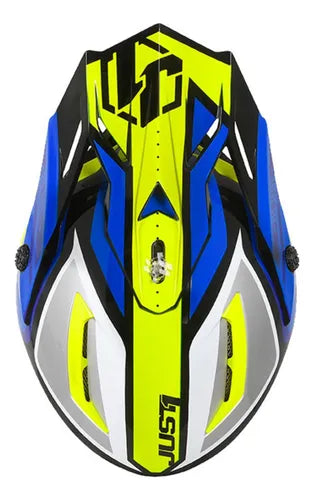 Casco Cross Atv Just1 J38 Serie Blade Tamaño L