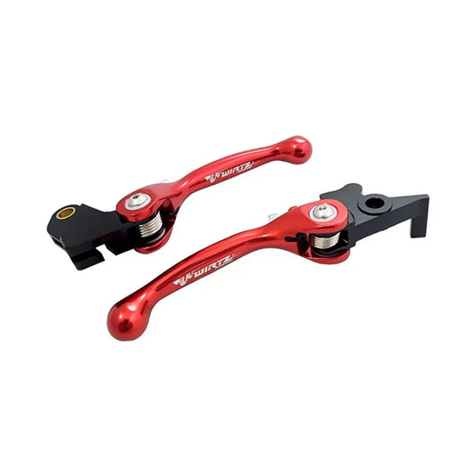 Manijas de Freno y Embrague Rebatibles Flex Billet para Honda Tornado Wirtz