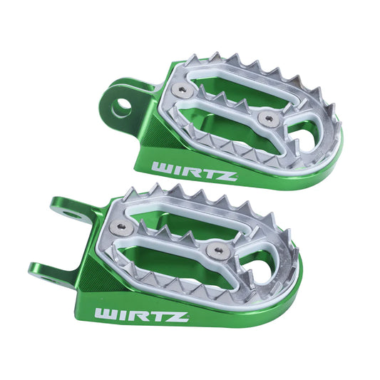 Pedalines Anchos Wirtz para Kawasaki KLX 300