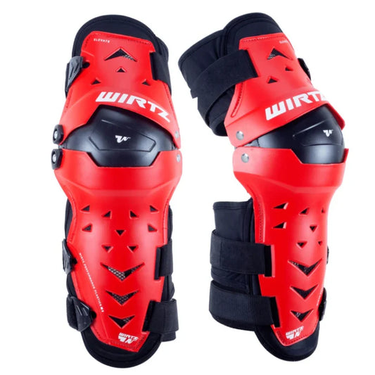 Rodilleras de Motocross y Enduro Elevate - Rojas