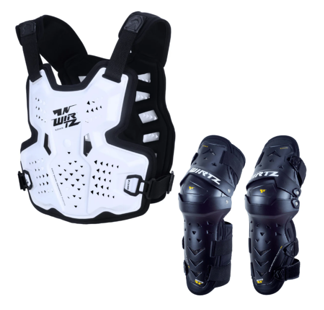 KIT Pechera y Rodillera Motocross Enduro elevate
