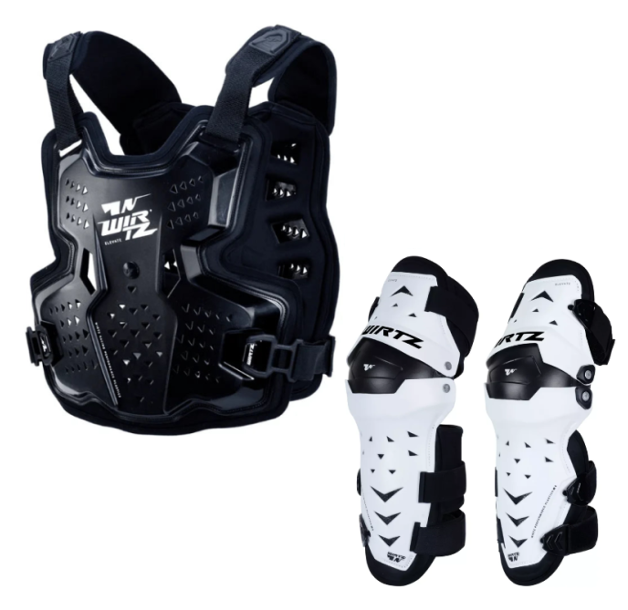 KIT Pechera y Rodillera Motocross Enduro elevate