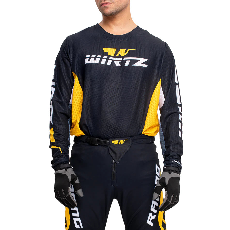 Conjunto de motocross Wirtz Elevate 2025 - Amarillo