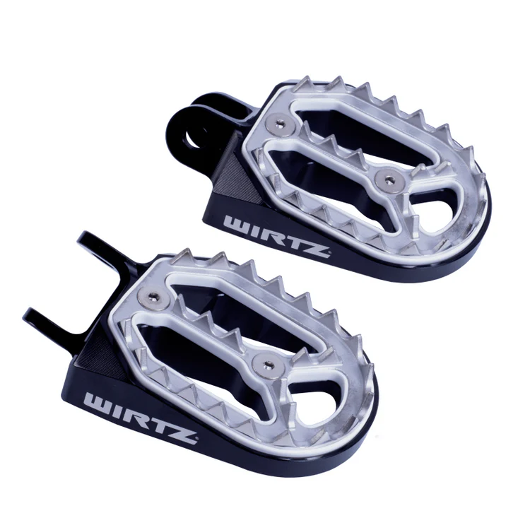 Pedalines Anchos Wirtz para Kawasaki KLX 300