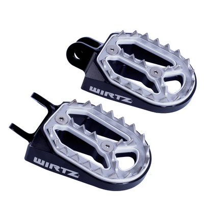 Pedalines Anchos Wirtz para Kawasaki KLX 300